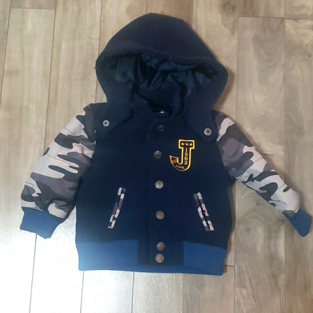 π£ Joe Fresh Varsity Jacket 12-18M